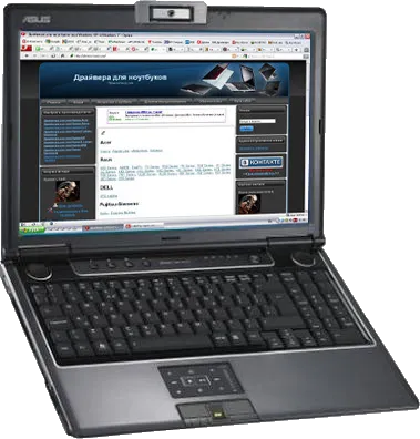 Замена термопасты Asus M50