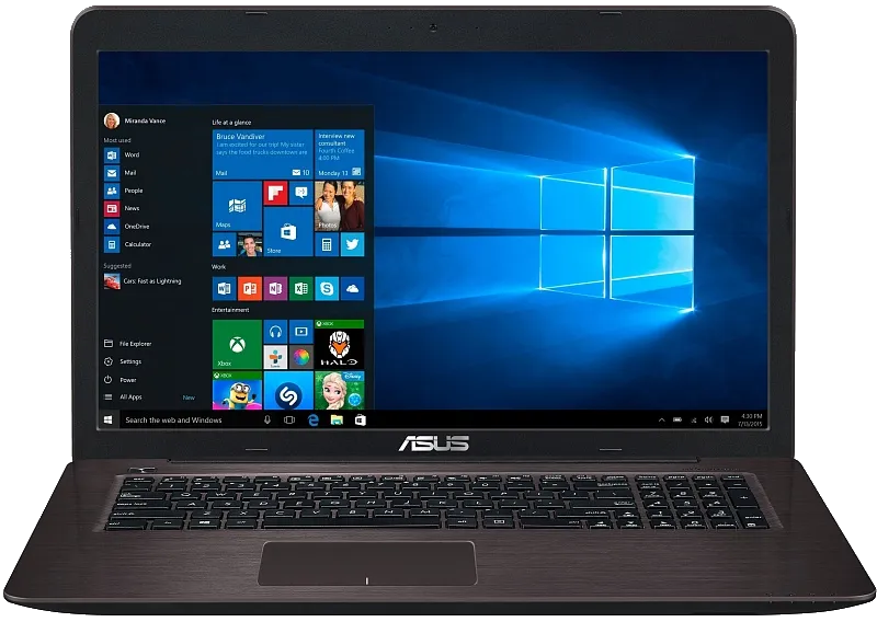 Замена термопасты Asus X756UV