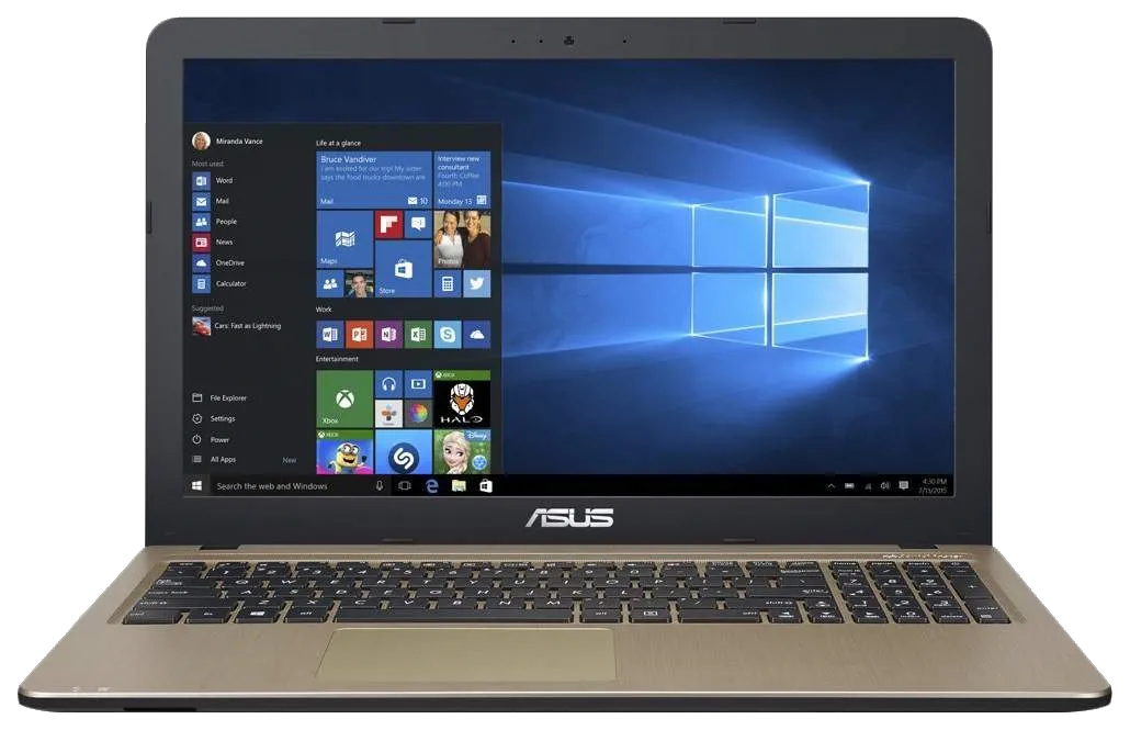 Замена термопасты Asus F540BA