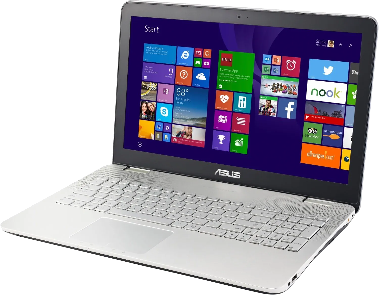 Замена термопасты Asus N551VW