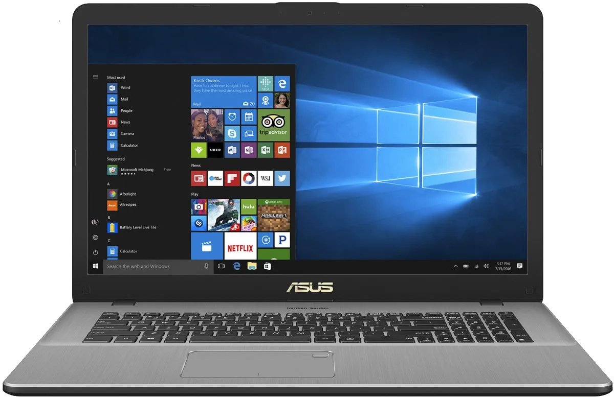 Замена термопасты Asus 17 N705UF