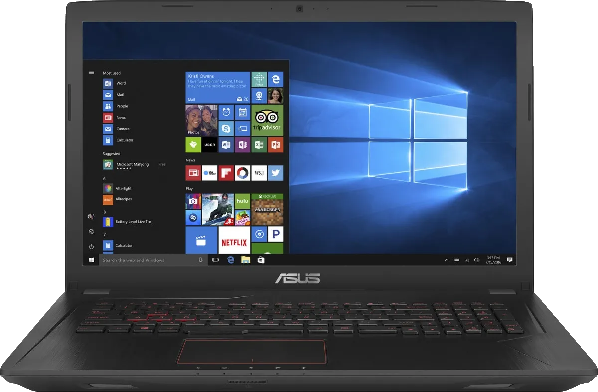 Замена термопасты Asus FX753VE