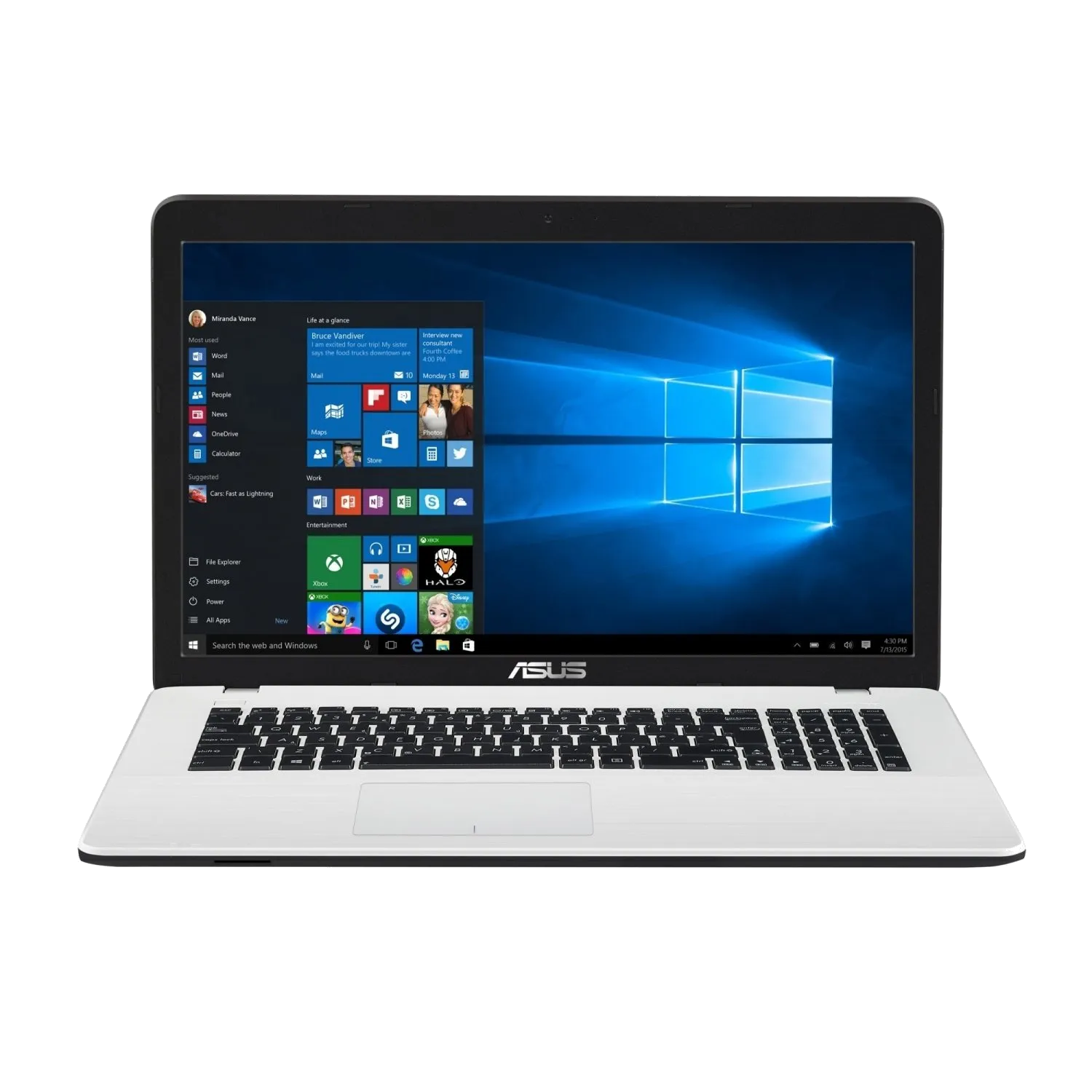 Замена термопасты Asus X751LB
