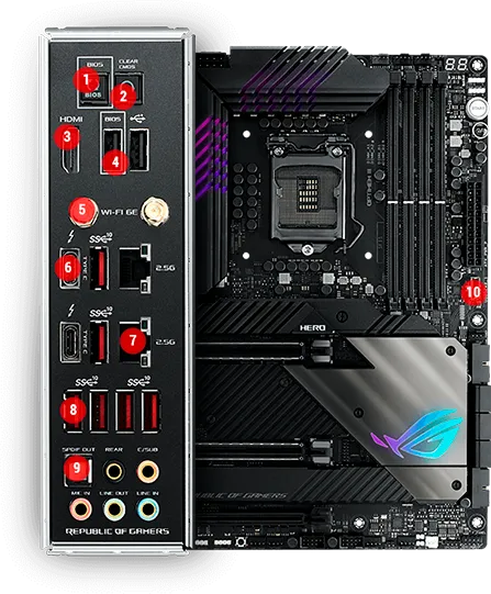 Профилактическая чистка Asus ROG Maximus XIII Hero