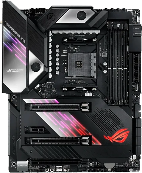 Профилактическая чистка Asus ROG Crosshair VIII Formula