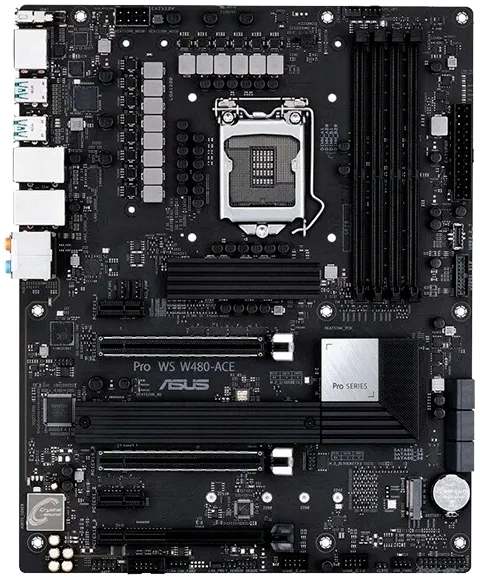 Профилактическая чистка Asus Pro WS W480-Ace