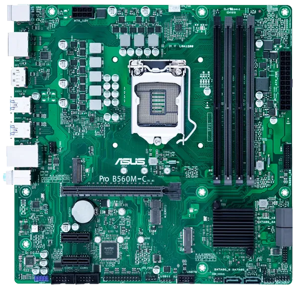Профилактическая чистка Asus Pro B560M-C