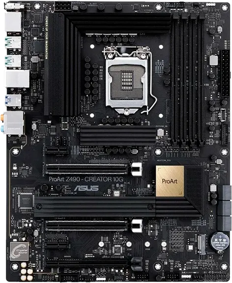 Профилактическая чистка Asus Pro ART Z490-CREATOR 10G
