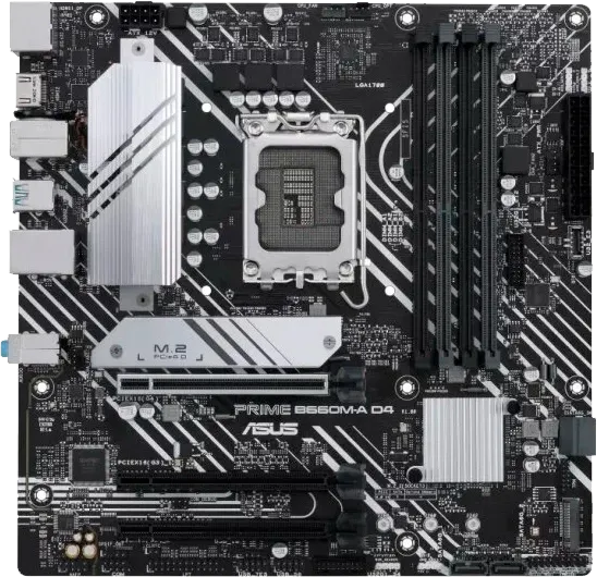 Профилактическая чистка Asus Prime B660M-A D4