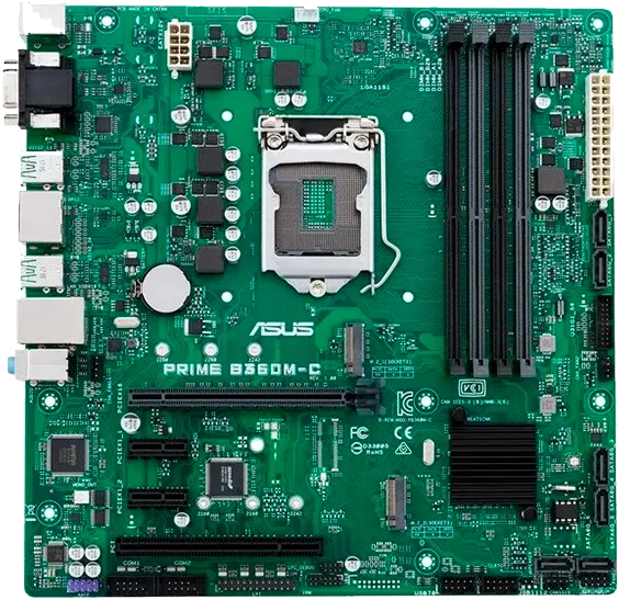 Профилактическая чистка Asus Prime B360M-C